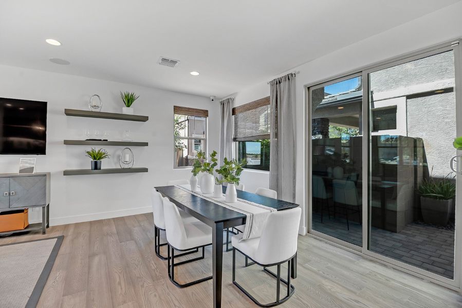Furnished interior view inside a new home in Ironwood Villages at North Creek, Queen Creek (Image 15).