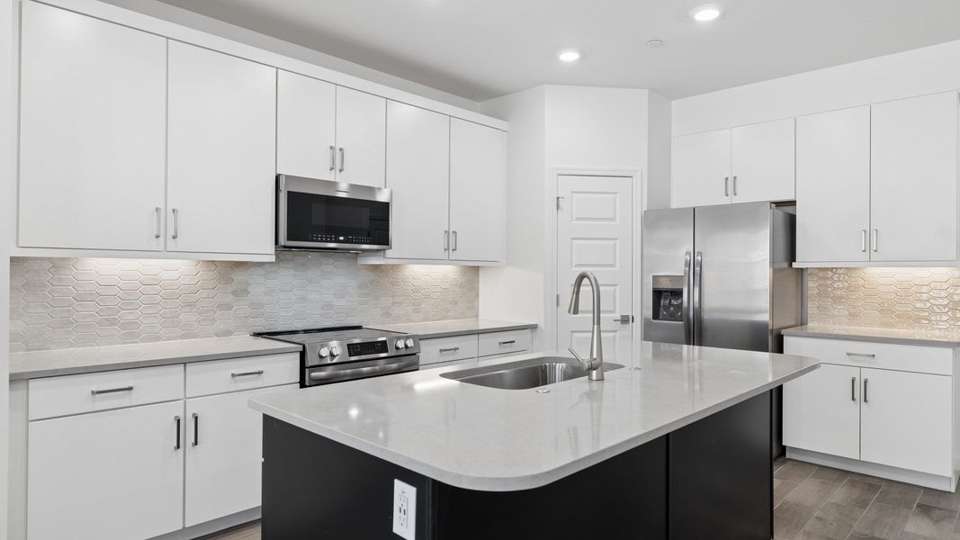 Furnished interior view inside a new home in The Buttes at Mystic, Peoria (Image 7).