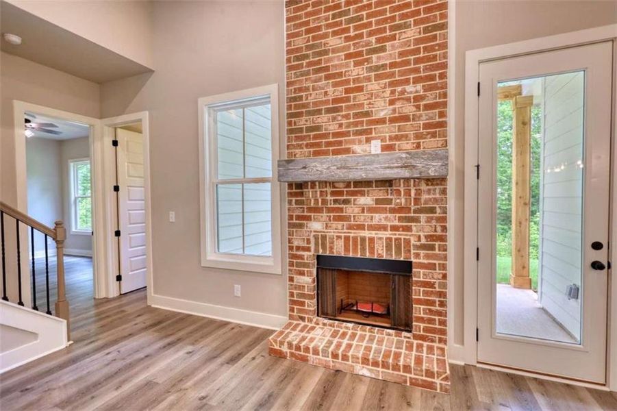 Furnished interior view inside a new home in , Monticello (Image 14).