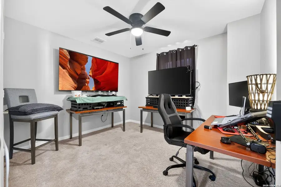 Furnished interior view inside a new home in Mission Del Lago, San Antonio (Image 15).