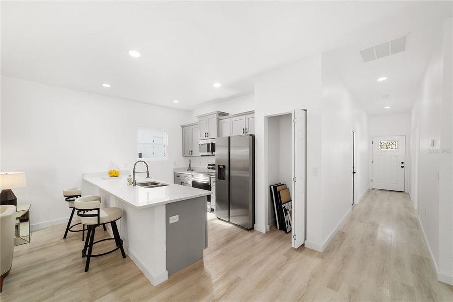 Furnished interior view inside a new home in , Ocala (Image 18).