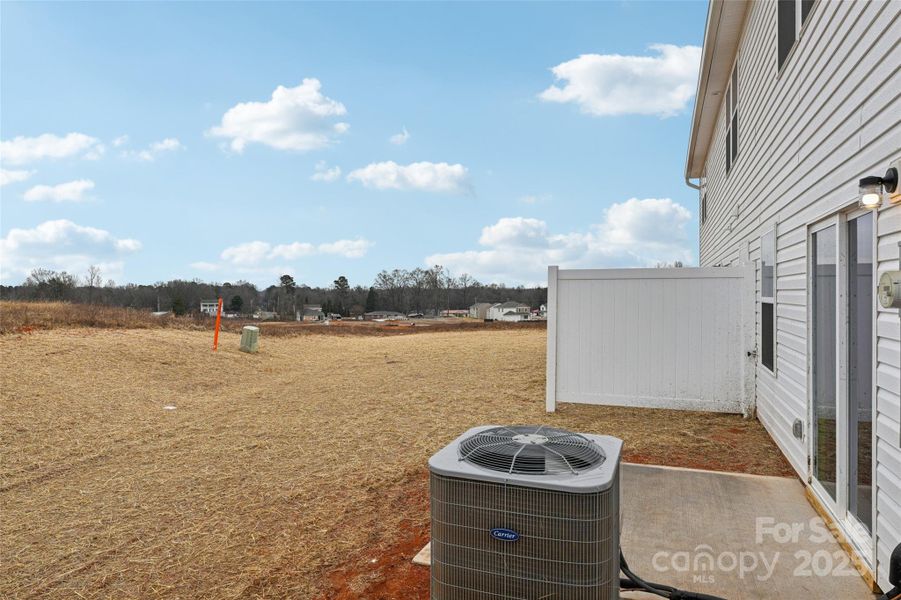 Exterior details and patio area of a home in The Towns at Green Needles, Lexington (Image 7).