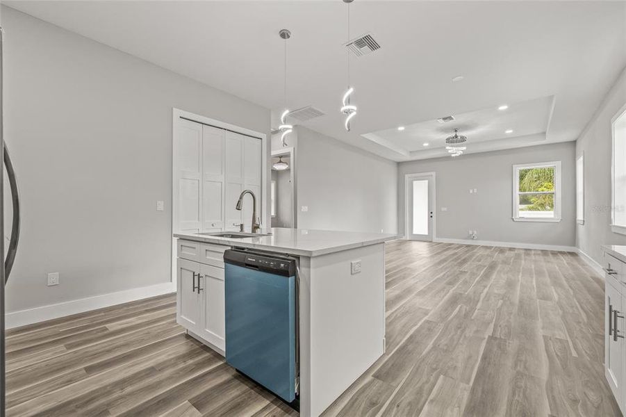Furnished interior view inside a new home in , Tampa (Image 16).