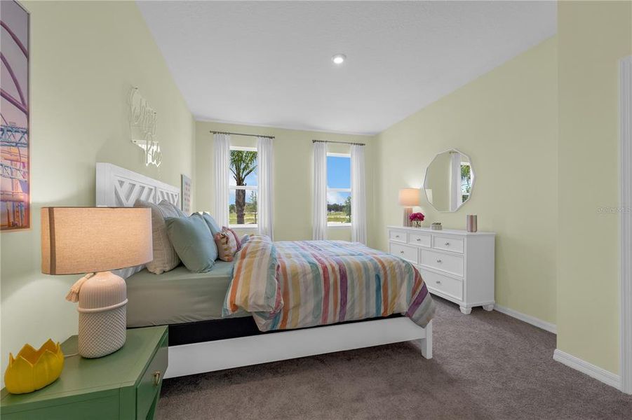 Furnished interior view inside a new home in Green Leaf, West Melbourne (Image 9).