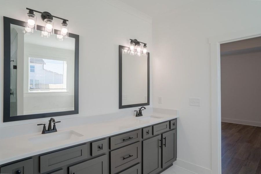 Furnished interior view inside a new home in Magnolia Ridge, Monroe (Image 8).