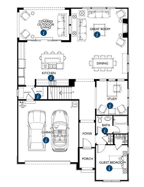 2D floor plan layout for the Coronado by Classica Homes in McLean - South Shore, Clover, SC (Image 4). 2D floor plan layout for the Coronado by Classica Homes in McLean - South Shore, Clover, SC (Image 4).