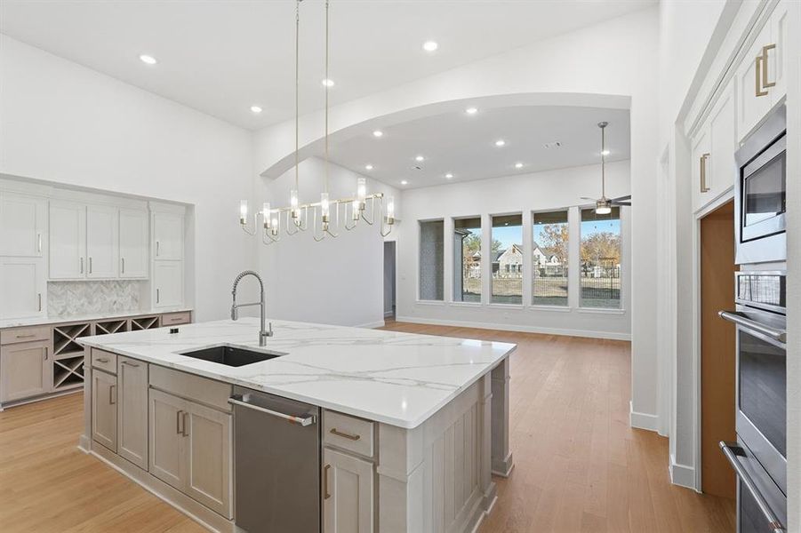 Furnished interior view inside a new home in Saddle Star Estates, Rockwall (Image 8).