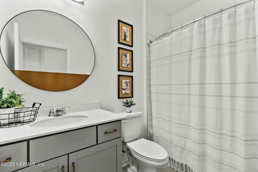 Furnished interior view inside a new home in Silver Landing at SilverLeaf, St. Augustine (Image 17).