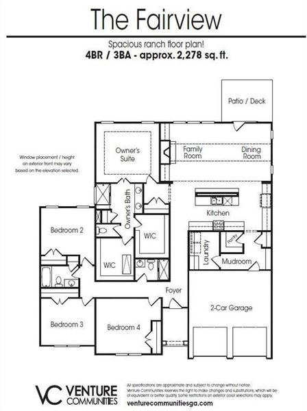 2D floor plan layout of this home in , Canton, GA (Image 4).