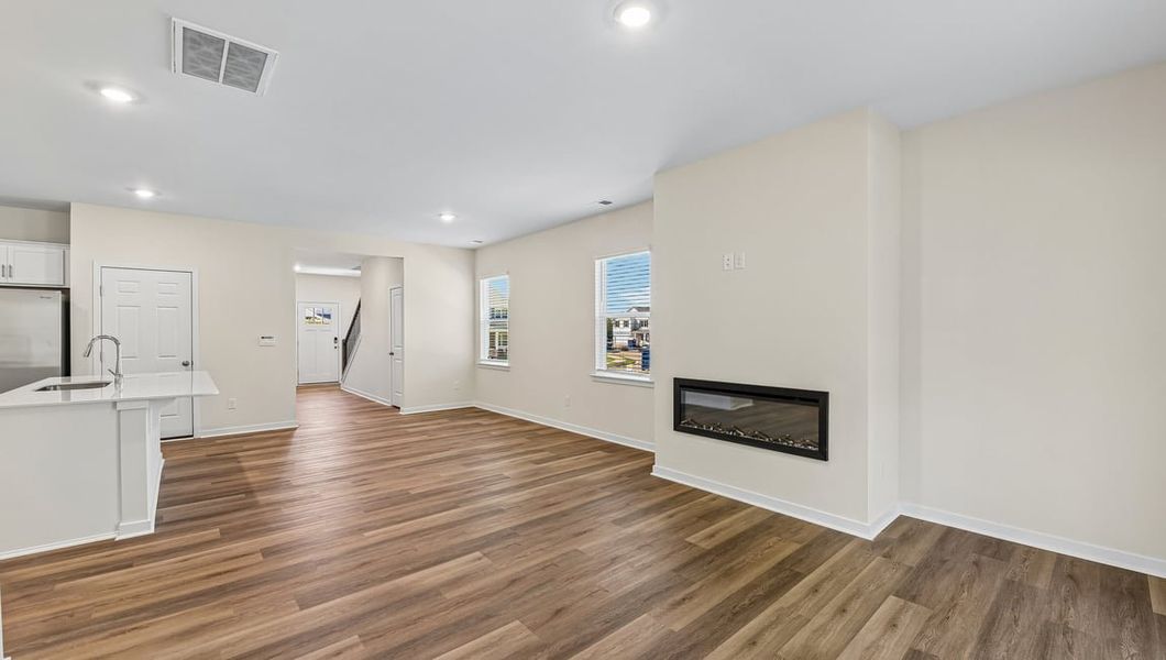 Spacious, unfurnished interior of a new home in The Falls at Newton, Newton (Image 11).
