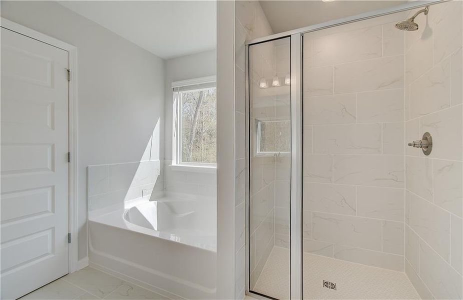 Furnished interior view inside a new home in Copperfield, Locust Grove (Image 7).