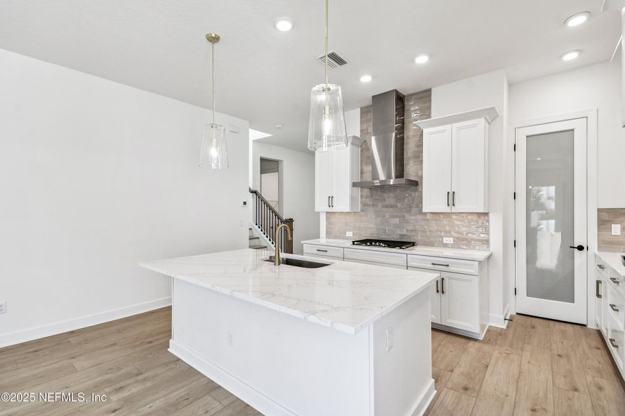Furnished interior view inside a new home in Crosswinds 40’, Ponte Vedra (Image 14).
