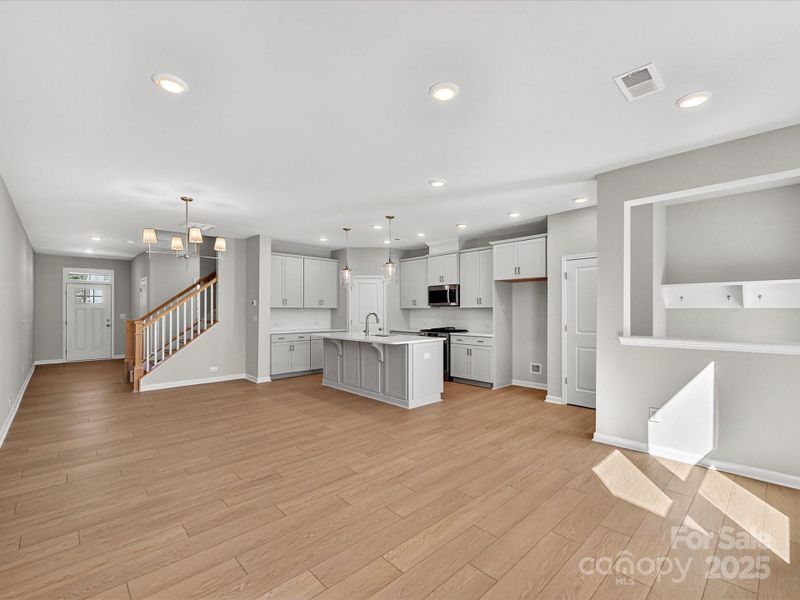 Spacious, unfurnished interior of a new home in North Creek Village - Townhomes, Huntersville (Image 33).