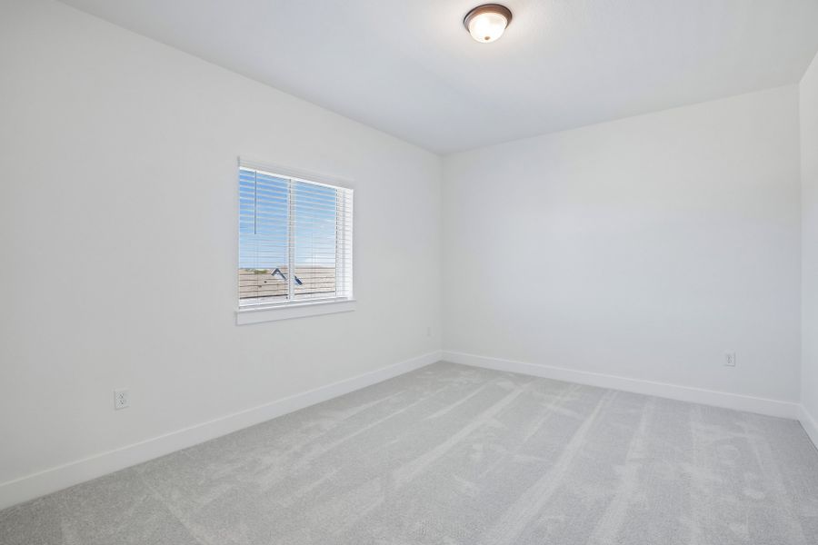 Spacious, unfurnished interior of a new home in Easton Park, Austin (Image 44). Spacious, unfurnished interior of a new home in Easton Park, Austin (Image 44).