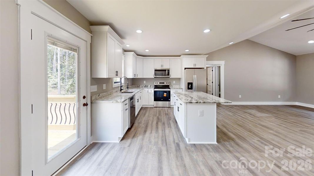 Furnished interior view inside a new home in , Lawndale (Image 10).
