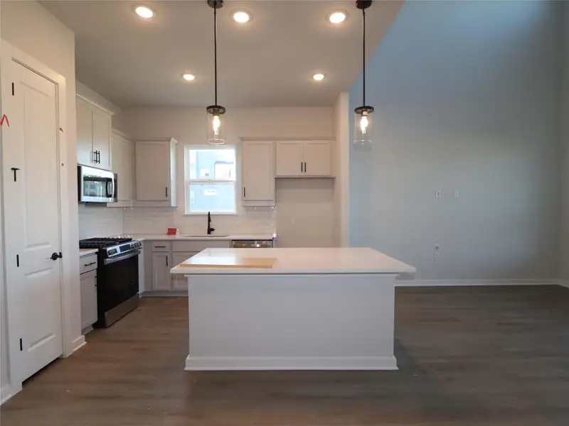 Furnished interior view inside a new home in Estancia West, Manchaca (Image 9).