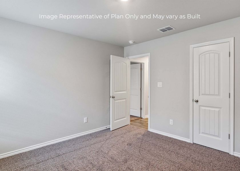 Representative unfurnished interior of a home built from the Seabrook by D.R. Horton in London Towne, Corpus Christi (Image 23). Representative unfurnished interior of a home built from the Seabrook by D.R. Horton in London Towne, Corpus Christi (Image 23).