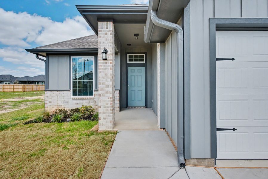 Exterior details and patio area of a home in Pecan Grove, Navasota (Image 2). Exterior details and patio area of a home in Pecan Grove, Navasota (Image 2).