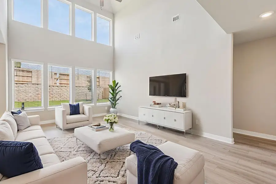 Photo is not of the actual home, but is an inspirational photo of builder’s model home and may depict options, furnishings, and/or decorator features that are not included