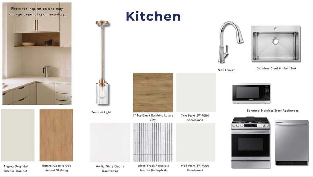 Kitchen Design Scheme