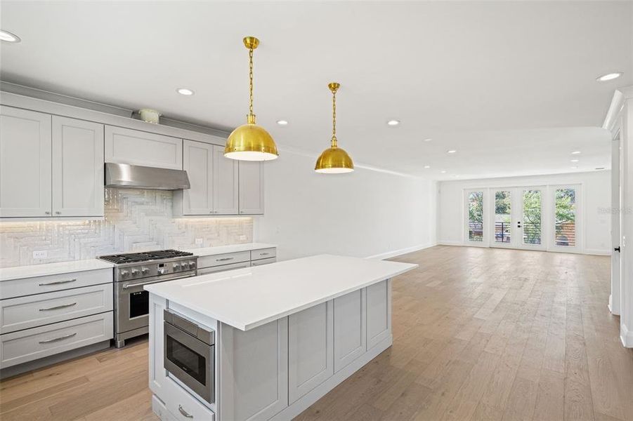 Furnished interior view inside a new home in , Tampa (Image 12).