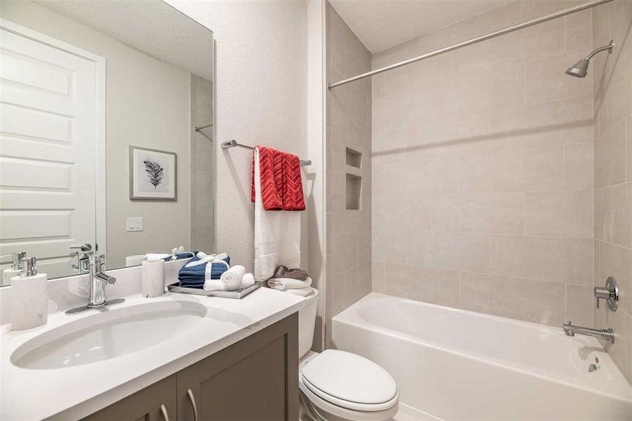 Furnished interior view inside a new home in , Kissimmee (Image 8).