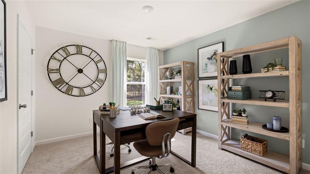 Furnished interior view inside a new home in Jackson Landing, Jefferson (Image 49). Furnished interior view inside a new home in Jackson Landing, Jefferson (Image 49).