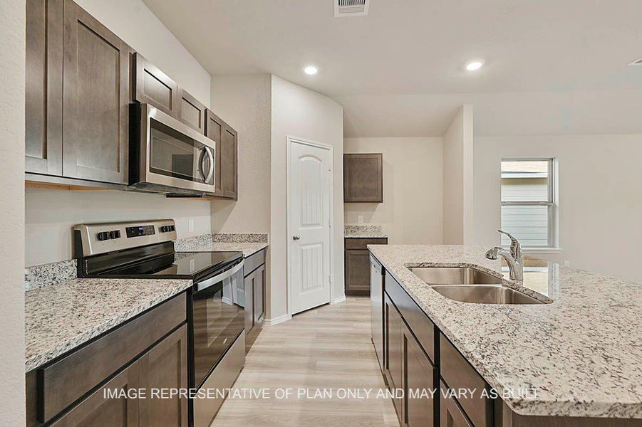 Furnished interior view inside a new home in Cornerstone, Rockdale (Image 2).