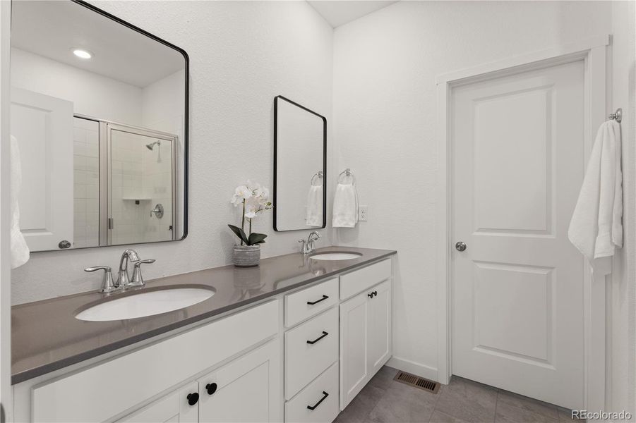 Furnished interior view inside a new home in Whisper Village, Arvada (Image 17).
