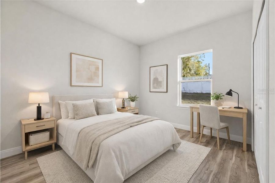 Furnished interior view inside a new home in , Citrus Springs (Image 9).