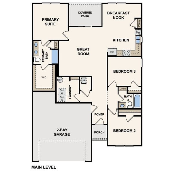 2D floor plan layout of this home in Summerville, Darlington, SC (Image 2). 2D floor plan layout of this home in Summerville, Darlington, SC (Image 2).