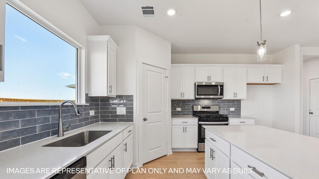 Furnished interior view inside a new home in Frontier, Mustang Ridge (Image 6).