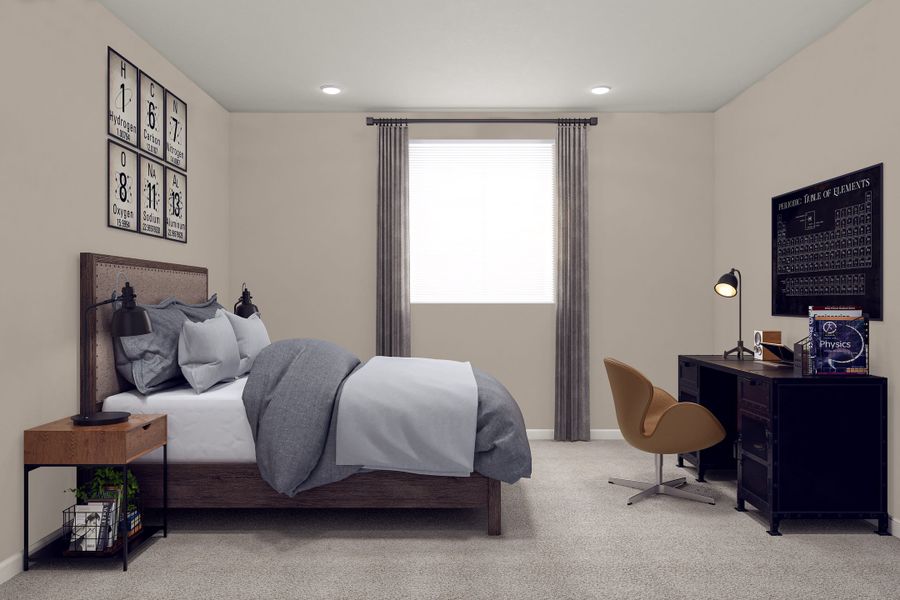 Representative furnished interior of a home built from the 3205 by Tri Pointe Homes in The Aurora Highlands, Aurora (Image 15). Representative furnished interior of a home built from the 3205 by Tri Pointe Homes in The Aurora Highlands, Aurora (Image 15).