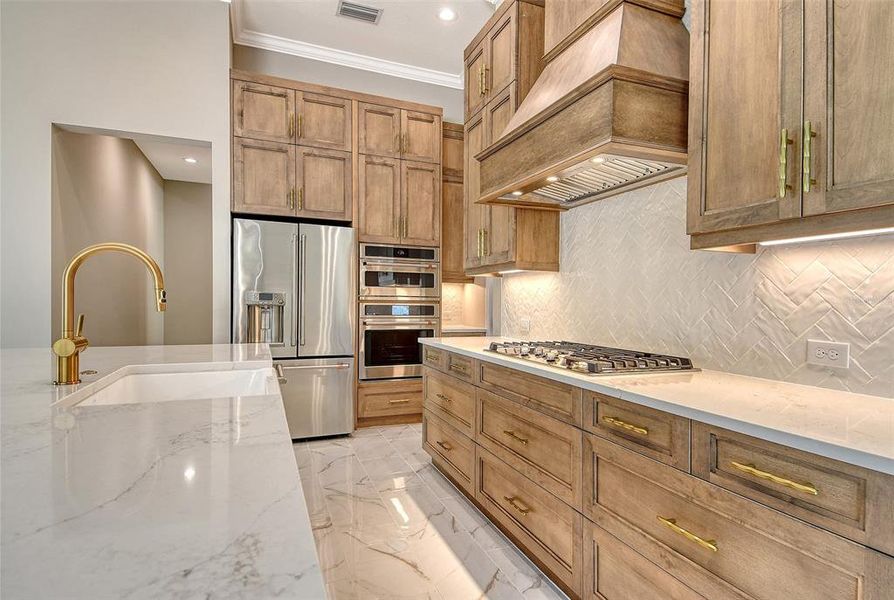 Furnished interior view inside a new home in , Nokomis (Image 12).