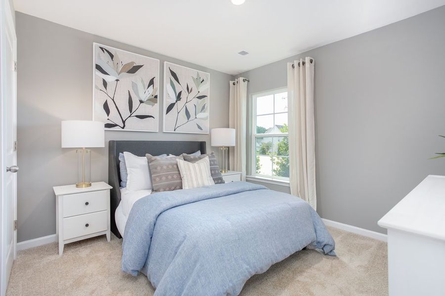 Representative furnished interior of a home built from the Cali by D.R. Horton in Havencrest, Greensboro (Image 29).