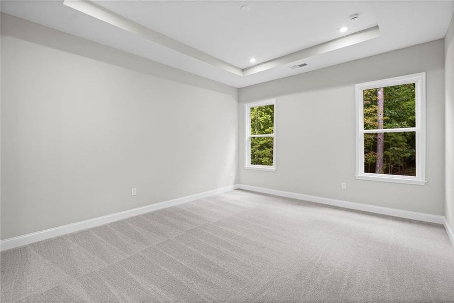 Spacious, unfurnished interior of a new home in Governor’s Preserve, Canton (Image 35).