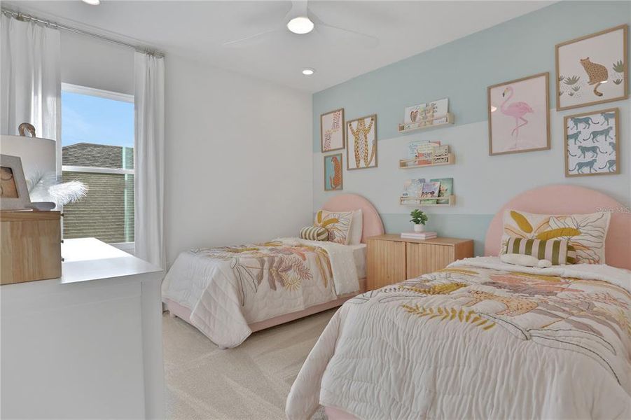 Furnished interior view inside a new home in Angeline, Land O' Lakes (Image 24).