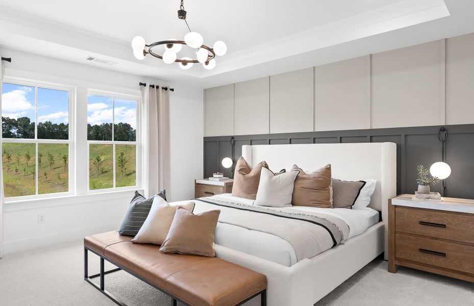 Representative furnished interior of a home built from the Vanderlyn by Pulte Homes in Amherst, McDonough (Image 15). Representative furnished interior of a home built from the Vanderlyn by Pulte Homes in Amherst, McDonough (Image 15).
