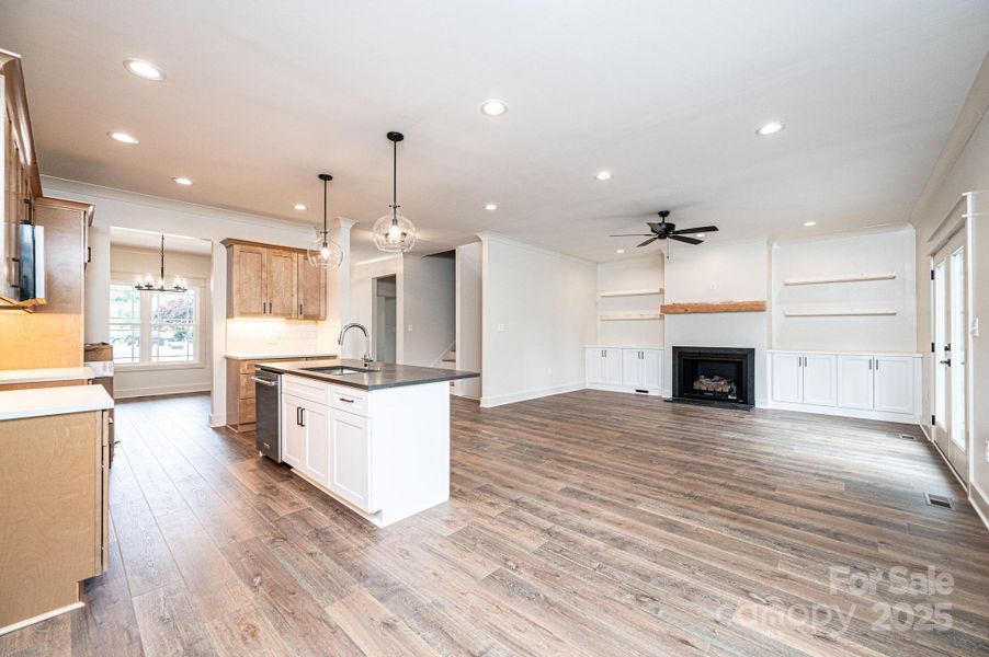 Furnished interior view inside a new home in , Hickory (Image 8). Furnished interior view inside a new home in , Hickory (Image 8).