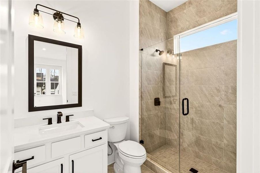 Furnished interior view inside a new home in , Cumming (Image 18).