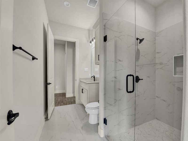 Furnished interior view inside a new home in , Weatherford (Image 6).