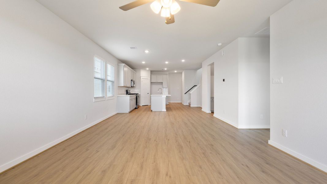 Furnished interior view inside a new home in Mostyn Springs, Magnolia (Image 15).