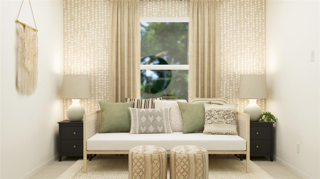 Furnished interior view inside a new home in Sila, Huffman (Image 9).
