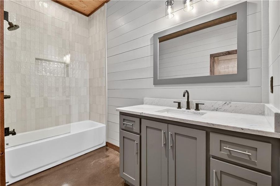 Furnished interior view inside a new home in , Ellijay (Image 10).