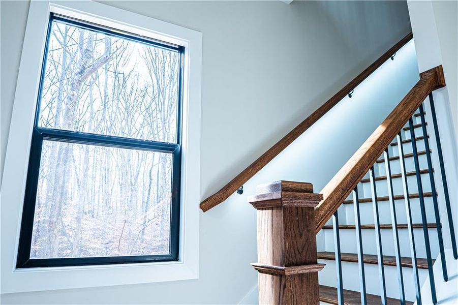 Close-up of interior finishes inside a home in , Dawsonville (Image 11).