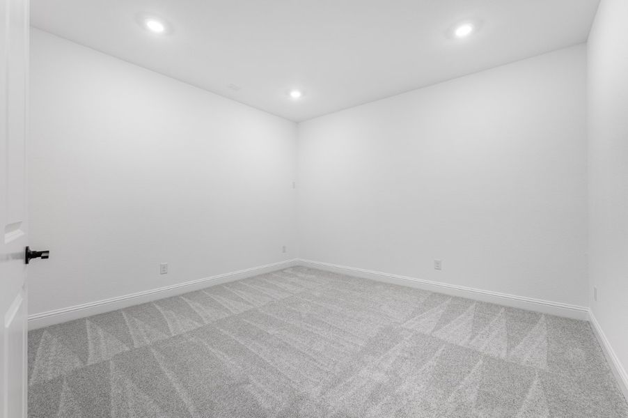 Representative unfurnished interior of a home built from the Sapphire by Taylor Morrison in Highland Lakes 60s, McKinney (Image 14).
