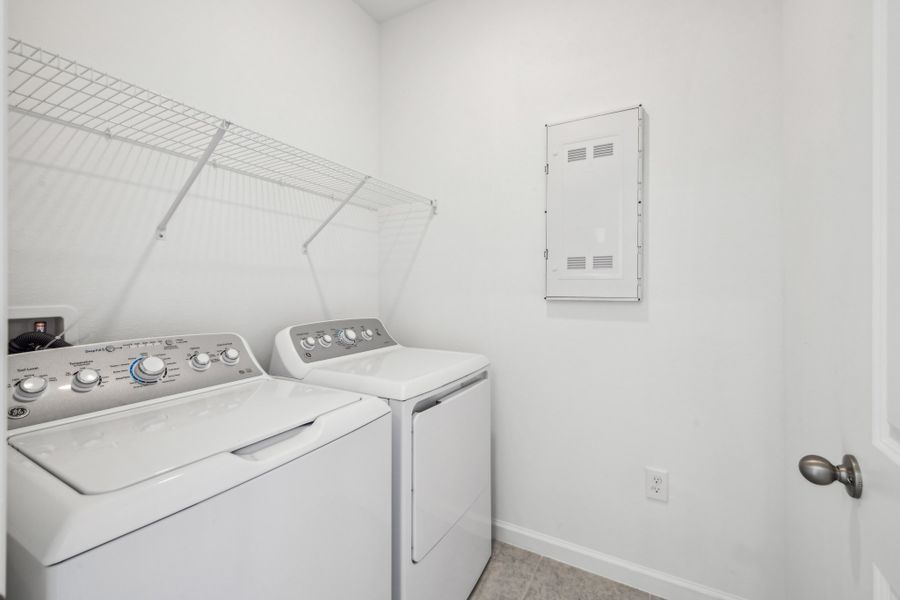 Representative furnished interior of a home built from the Larissa by Starlight Homes in Wilson's Walk, Clayton (Image 11).