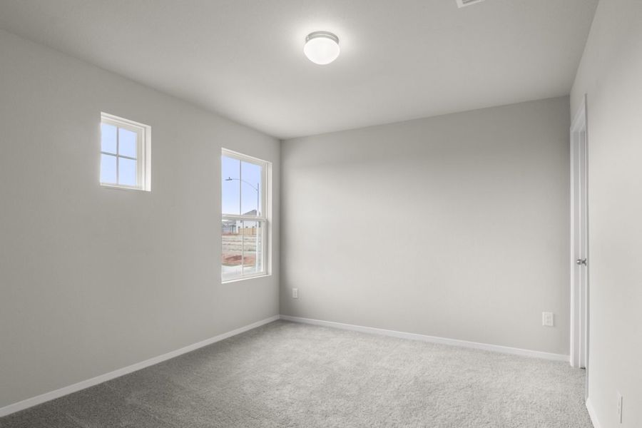 Representative unfurnished interior of a home built from the Azalea 1782 by Brohn Homes in Azalea, Pattison (Image 19).