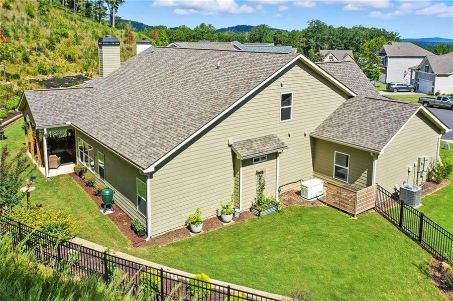 Front exterior of a new home in , Waleska, GA, highlighting curb appeal (Image 25).