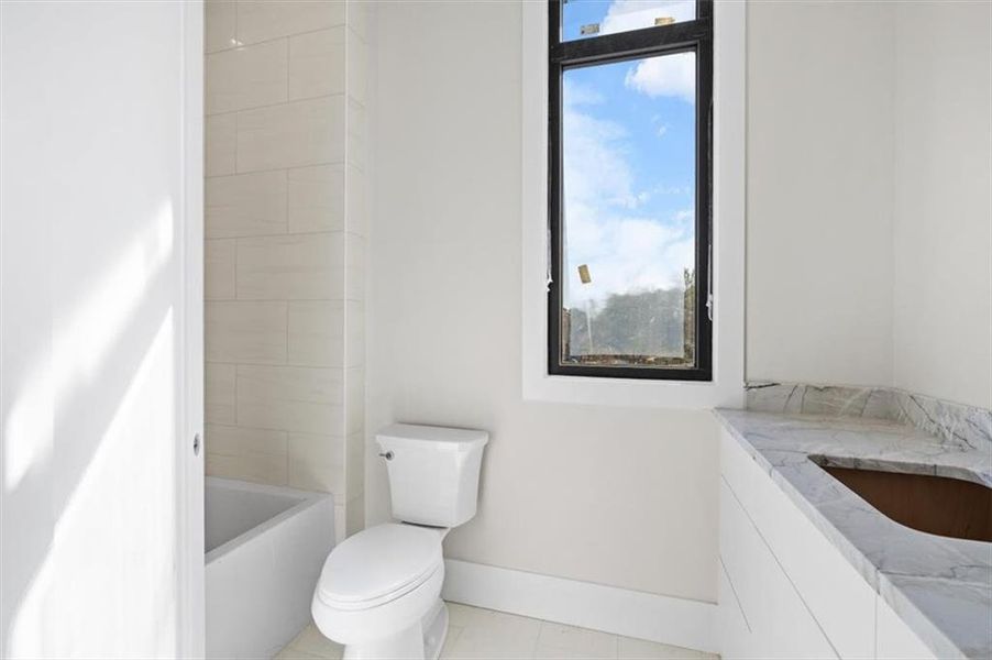 Furnished interior view inside a new home in , Marietta (Image 8).